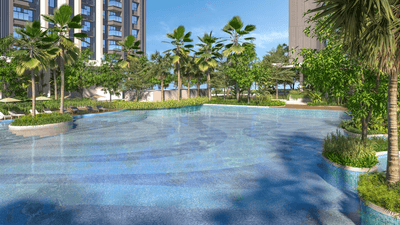 Image of 1200 Sq.ft 3 BHK Apartment / Flat for sale in Rustomjee La Vie, Thane West, Thane for Rs. 25300000