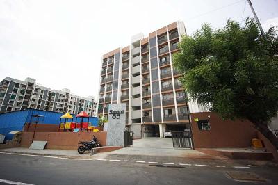 Image of 1314 Sq.ft 2 BHK Apartment / Flat for sale in Swara 83, New Ranip, Ahmedabad for Rs. 7200000