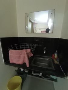 Kitchen Image of 300 Sq.ft 1 RK Apartment / Flat for rent in Madhapur Hyderabad for Rs. 17000