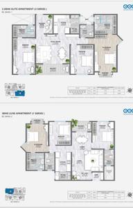 Image of 1265 Sq.ft 3 BHK Apartment / Flat for sale in Goel Legend County, Bavdhan, Pune for Rs. 14100000