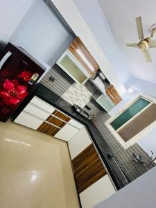Kitchen Image of 900 Sq.ft 1 BHK Apartment / Flat for rent in Harbinger Heights, Dholai Jaipur for Rs. 20000