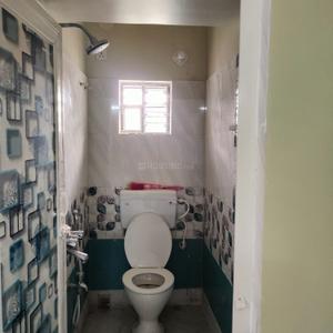 Bathroom Image of 975 Sq.ft 3 BHK Apartment / Flat for sale in Kutighat Kolkata for Rs. 3700000