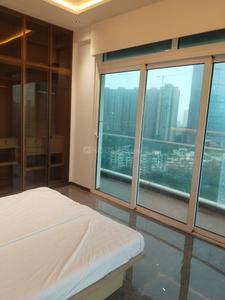 Bedroom Image of 2000 Sq.ft 3 BHK Apartment / Flat for rent in Enpar Lotus 101 Worli Residences, Lower Parel Mumbai for Rs. 400000