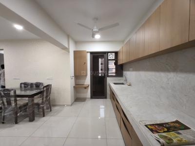 Kitchen Image of 2334 Sq.ft 3 BHK Apartment / Flat for rent in Shivalik Green View, Shantigram Ahmedabad for Rs. 85000