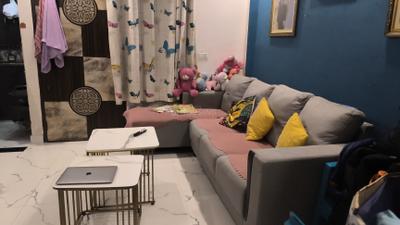 Living Room Image of 675 Sq.ft 1 BHK Independent House for rent in Sector 104 Gurgaon for Rs. 16000