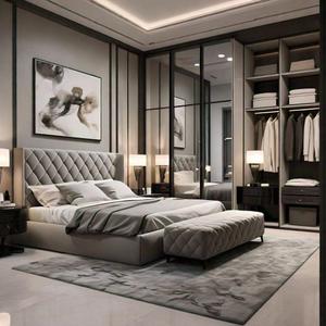 Bedroom Image of 1600 Sq.ft 3 BHK Apartment / Flat for sale in Kalpataru Amare, Vile Parle West Mumbai for Rs. 84300000