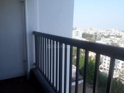 Balcony Image of 1200 Sq.ft 3 BHK Apartment / Flat for rent in Roongta Meridian, Sadguru Nagar Nashik for Rs. 21000
