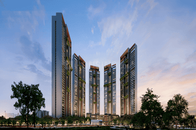 Image of 1075 Sq.ft 2 BHK Apartment / Flat for sale in SPR The Sky Tower 1, Perambur, Chennai for Rs. 11500000