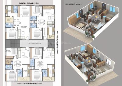 Image of 980 Sq.ft 2 BHK Apartment / Flat for sale in Navadeep Empire, Peda Narava, Visakhapatnam for Rs. 3249000