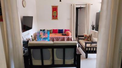 Living Room Image of 1400 Sq.ft 3 BHK Apartment / Flat for rent in Halasuru Bengaluru for Rs. 50000