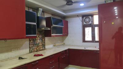 Kitchen Image of 2850 Sq.ft 3 BHK Builder Floor for rent in ATFL JVTS Gardens, Chhattarpur New Delhi for Rs. 35000