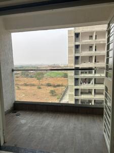 Balcony Image of 1085 Sq.ft 3 BHK Apartment / Flat for rent in Kohinoor Viva City , Dhanori Pune for Rs. 30000