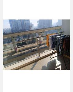 Balcony Image of 1000 Sq.ft 2 BHK Apartment / Flat for rent in RNA Royale Park, Kandivali West Mumbai for Rs. 65000