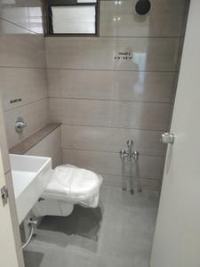 Common Bathroom Image of 990 Sq.ft 3 BHK Apartment / Flat for sale in Saanvi Nirman Solace, South Bopal Ahmedabad for Rs. 7500000