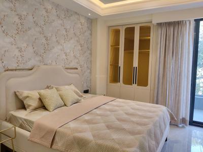 Bedroom Image of 1500 Sq.ft 2 BHK Builder Floor for rent in Sector 46 Gurgaon for Rs. 60000