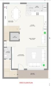 Living Room Image of 8000 Sq.ft 5 BHK Independent House for sale in Vesu Surat for Rs. 35500000