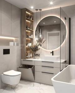 Bathroom Image of 1260 Sq.ft 3 BHK Duplex for sale in Uttarpara Hooghly for Rs. 7300000
