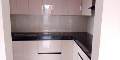 Kitchen Image of 850 Sq.ft 2 BHK Apartment / Flat for rent in Shapoorji Pallonji Joyville Sensorium, Maan Pune for Rs. 29000