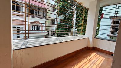 Balcony Image of 1500 Sq.ft 3 BHK Apartment / Flat for sale in Purbalok Kolkata for Rs. 9600000