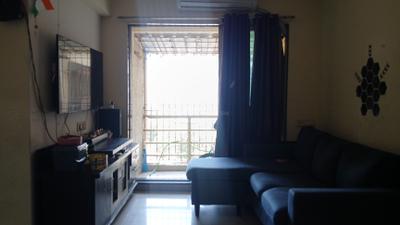 Living Room Image of 800 Sq.ft 1.5 BHK Apartment / Flat for sale in Gajra Bhoomi Gardenia 1, Kalamboli Navi Mumbai for Rs. 7500000