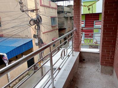 Balcony Image of 1150 Sq.ft 3 BHK Builder Floor for sale in Belghoria Kolkata for Rs. 5200000