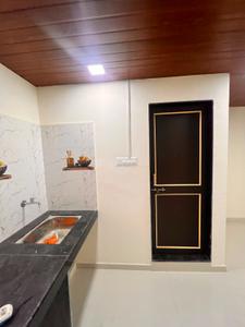Kitchen Image of 750 Sq.ft 1 RK Independent House for rent in Kothrud Pune for Rs. 24000