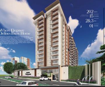 Image of 1380 Sq.ft 2 BHK Apartment / Flat for sale in Hitech City, Hyderabad for Rs. 7590000