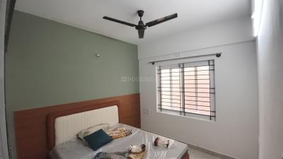 Bedroom Image of 850 Sq.ft 1 BHK Builder Floor for rent in Mahadevapura Bengaluru for Rs. 31999