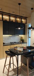 Kitchen Image of 600 Sq.ft 2 BHK Apartment / Flat for sale in Dosti West County, Thane West Thane for Rs. 10500000