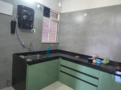 Kitchen Image of 900 Sq.ft 2 BHK Apartment / Flat for rent in Rama Fusion Towers Phase III, Hinjawadi Phase 3 Pune for Rs. 30000