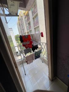 Balcony Image of 1180 Sq.ft 2 BHK Apartment / Flat for sale in Ratnadeep Apartments, Prahlad Nagar Ahmedabad for Rs. 9200000
