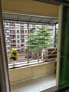Balcony Image of 446 Sq.ft 1 BHK Apartment / Flat for sale in MK Gauri Estate, Badlapur West Badlapur for Rs. 2600000