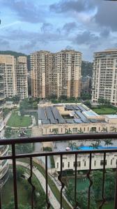 Balcony Image of 1050 Sq.ft 3 BHK Apartment / Flat for rent in Nahar Yarrow Yucca Vinca, Powai Mumbai for Rs. 107000