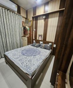 Bedroom Image of 1450 Sq.ft 3 BHK Apartment / Flat for sale in Serenity Sky, Bopal Ahmedabad for Rs. 7800000