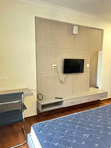 Bedroom Image of 500 Sq.ft 1 RK Apartment / Flat for rent in Thanisandra Bengaluru for Rs. 21000