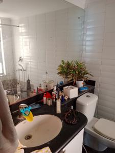 Bathroom Image of 1815 Sq.ft 3 BHK Apartment / Flat for rent in Unitech Fresco, Sector 50 Gurgaon for Rs. 65000