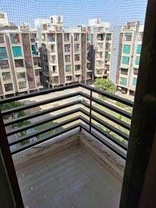 Balcony Image of 1000 Sq.ft 2 BHK Apartment / Flat for rent in Aawaass River Front, Randesan Gandhinagar for Rs. 28000