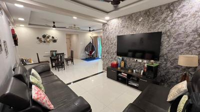 Hall Image of 2100 Sq.ft 3 BHK Apartment / Flat for rent in West Marredpally Secunderabad for Rs. 50000