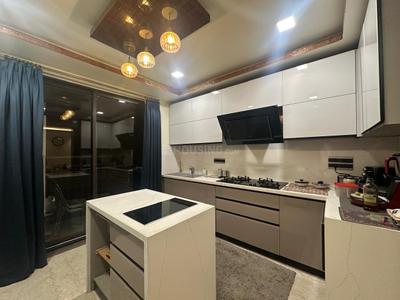 Kitchen Image of 2650 Sq.ft 3 BHK Apartment / Flat for sale in Ambuja Utalika Luxury, Mukundapur Kolkata for Rs. 46000000