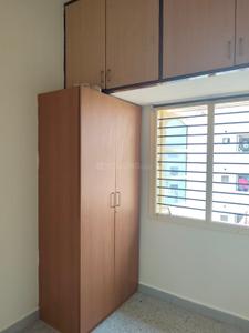 Bedroom Image of 550 Sq.ft 1 BHK Builder Floor for rent in Kaggadasapura Bengaluru for Rs. 15000