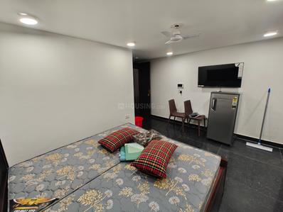 Bedroom Image of 300 Sq.ft 1 RK Builder Floor for rent in Lajpat Nagar New Delhi for Rs. 36000