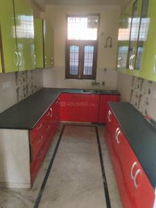 Kitchen Image of 1268 Sq.ft 2 BHK Builder Floor for rent in Sector 46 Noida for Rs. 30000
