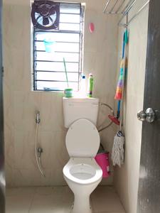 Common Bathroom Image of 500 Sq.ft 1 BHK Apartment / Flat for sale in Gems City, Naoabad Kolkata for Rs. 2400000