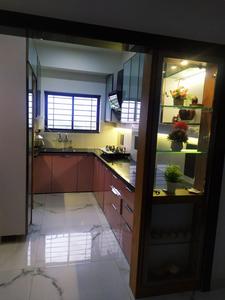 Kitchen Image of 1250 Sq.ft 3 BHK Apartment / Flat for sale in Shrida Residency, Hukma Khedi Indore for Rs. 9000000