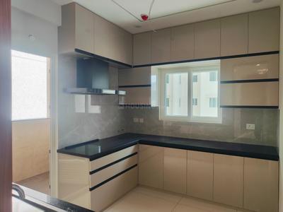 Kitchen Image of 1514 Sq.ft 3 BHK Apartment / Flat for rent in Aparna Zenon, Manikonda Hyderabad for Rs. 63000