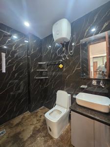 Bathroom Image of 750 Sq.ft 1 BHK Builder Floor for rent in Sector 52A Gurgaon for Rs. 42000