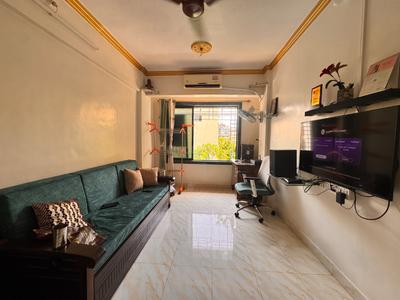 Hall Image of 650 Sq.ft 1 BHK Apartment / Flat for sale in Airoli Navi Mumbai for Rs. 7200000