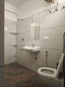 Bathroom Image of 1500 Sq.ft 3 BHK Builder Floor for rent in SMV Layout Bengaluru for Rs. 45000