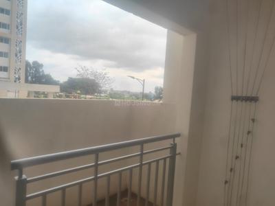 Balcony Image of 935 Sq.ft 2 BHK Apartment / Flat for rent in Shriram Green Field, Bendiganahalli Bengaluru for Rs. 28000