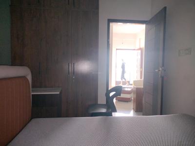 Bedroom Image of 550 Sq.ft 1 BHK Apartment / Flat for rent in Om Sai, Marathahalli Bengaluru for Rs. 19000